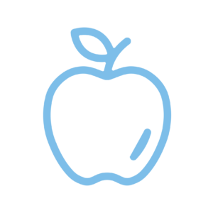 Icon of an apple